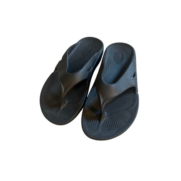 OOFOS WOMEN'S OORIGINAL SANDAL - BLACK US 10, EU 41 - Picture 2 of 7